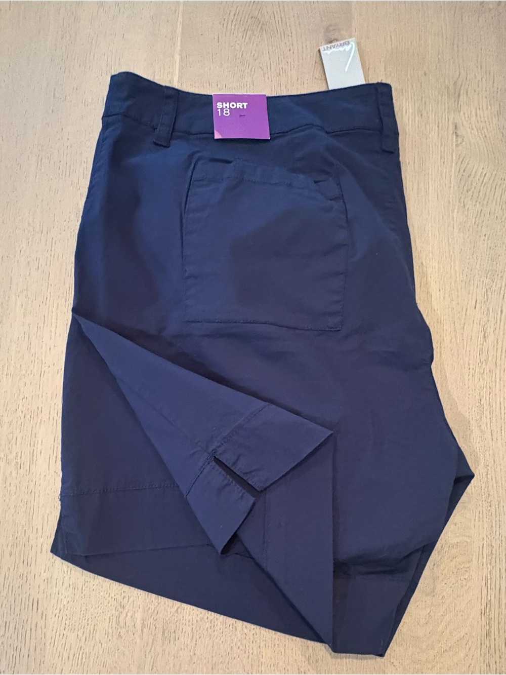 Lane Bryant Navy Bermuda Shorts - Picture 5 of 6